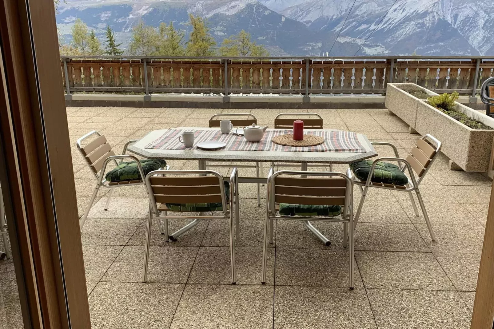 Hauts de Veysonnaz HV1 002 - SAUNA apartment 6 per-Terrace balcony