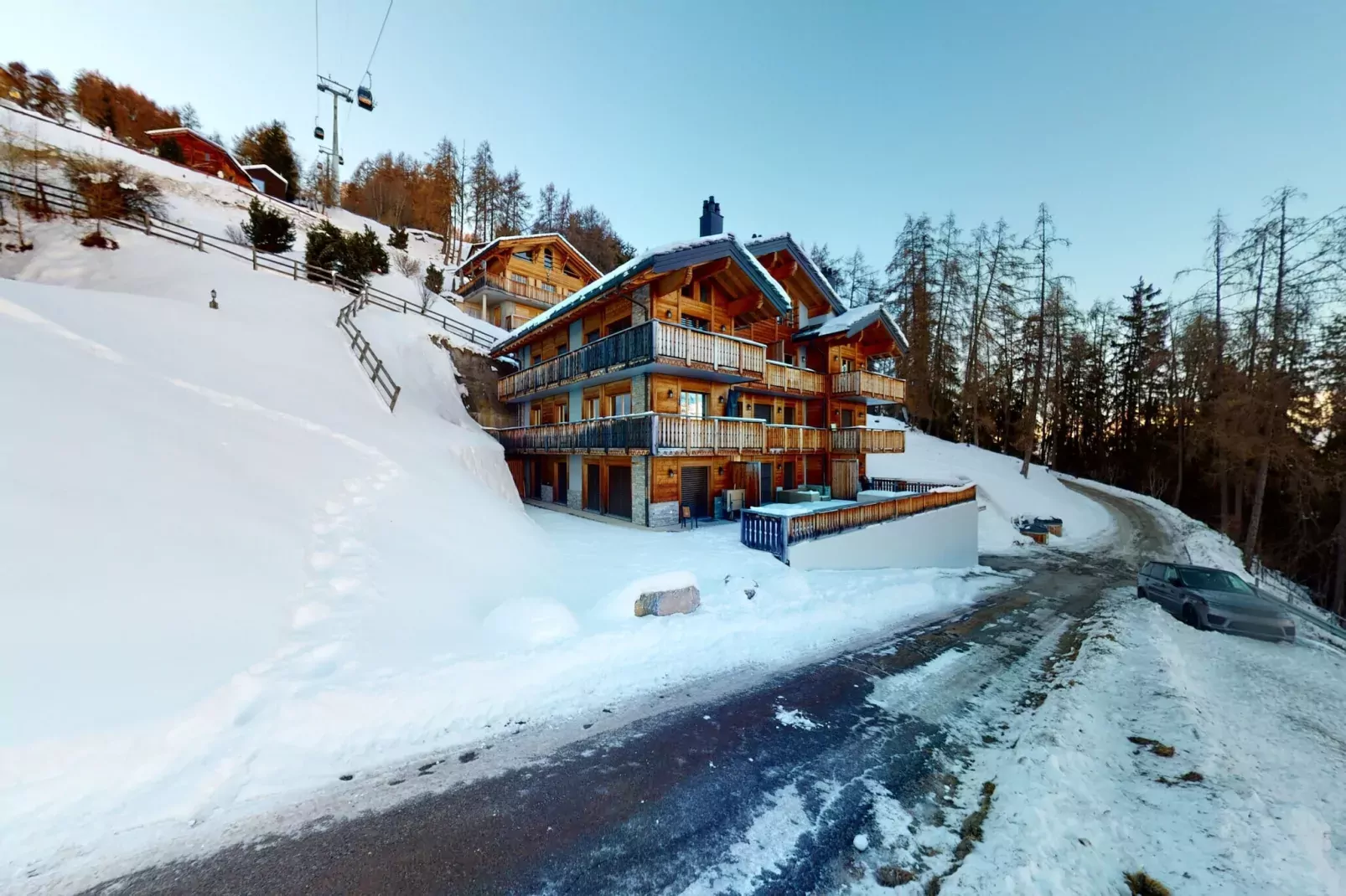 Hauts de Veysonnaz HV1 011 - SAUNA apartment 4 per-Extérieur hiver