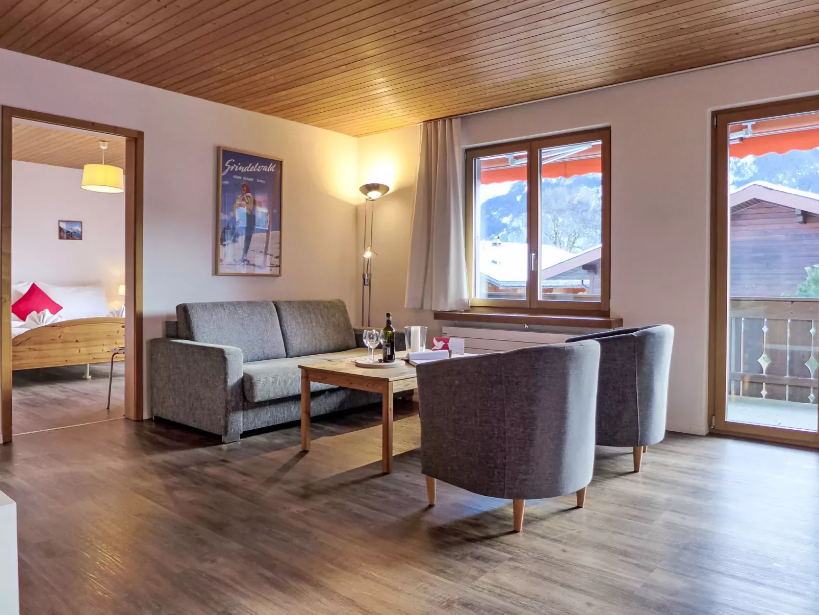 Chalet Bienli Mitte-Dedans