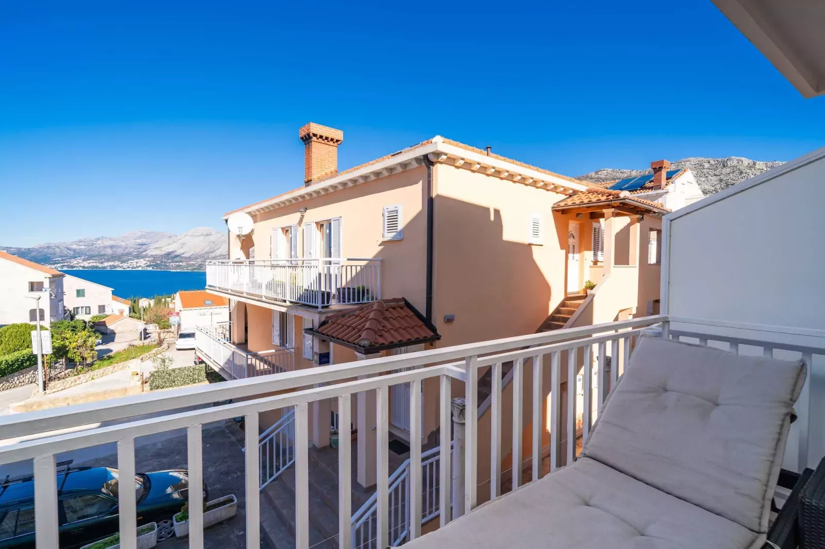 Apartments Senjo - One Bedroom Apartment with Balcony and Sea View (4 adults) (Apartman 3)-Vue