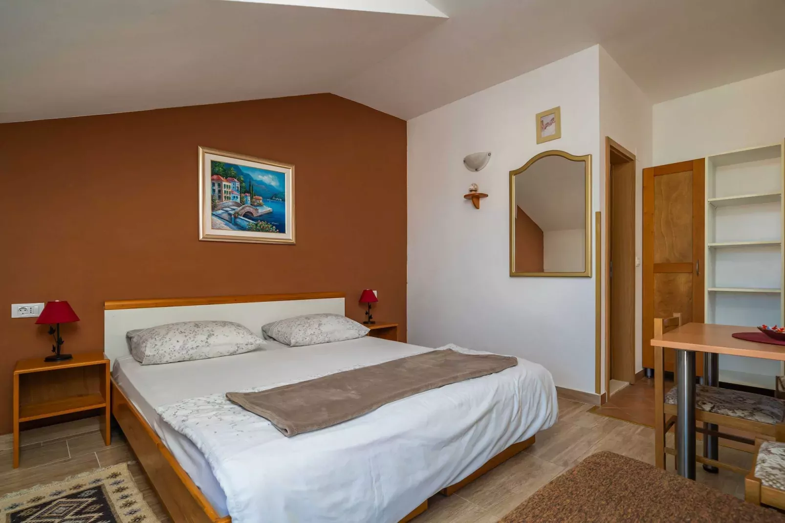 Apartments Senjo - Studio Apartment with Balcony and Sea View (Apartman 2)-Chambre