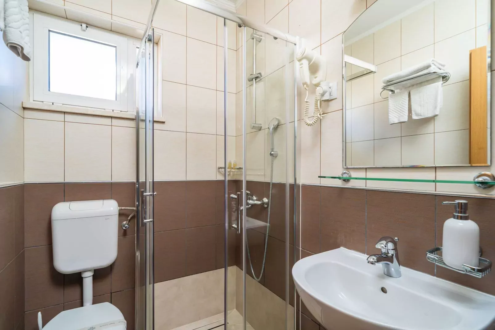 Apartments Senjo - Studio Apartment with Balcony and Sea View (Apartman 2)-Salle de bain