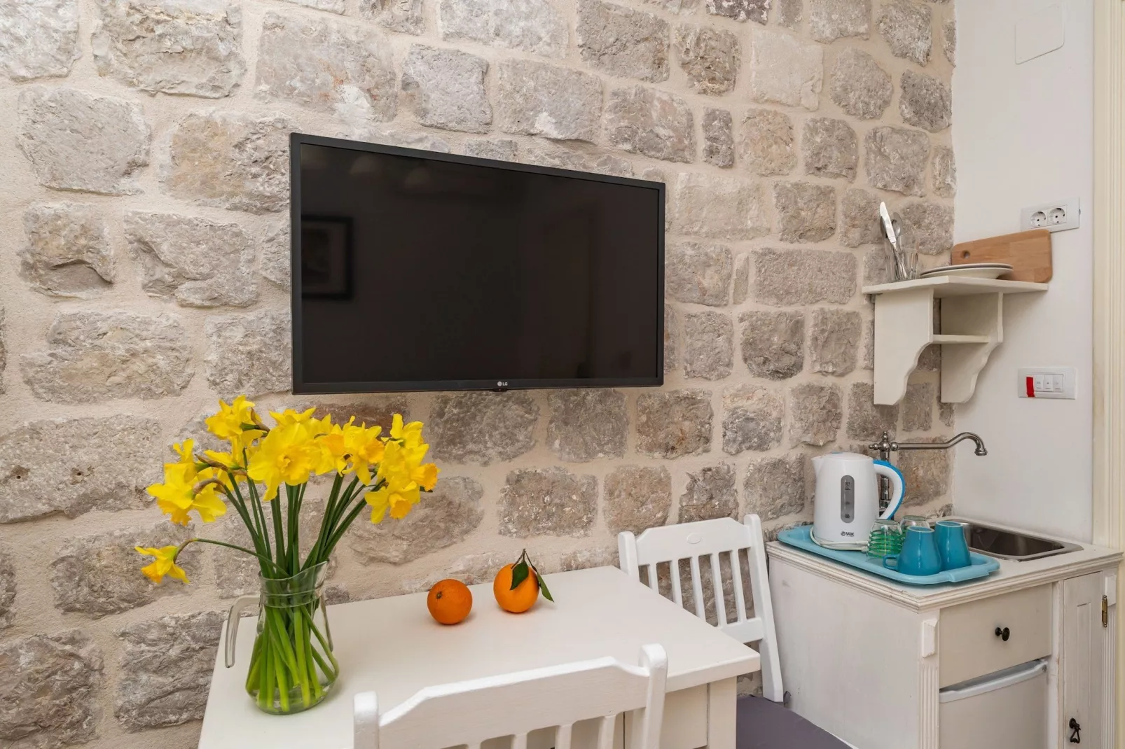 Guest House Lumin - Deluxe Double or Twin Room with City View (Second Floor) (BR2)-Esszimmer