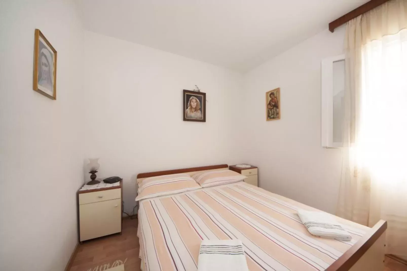 Apartments Mira - One Bedroom Apartment with Balcony(A2)-Bedroom