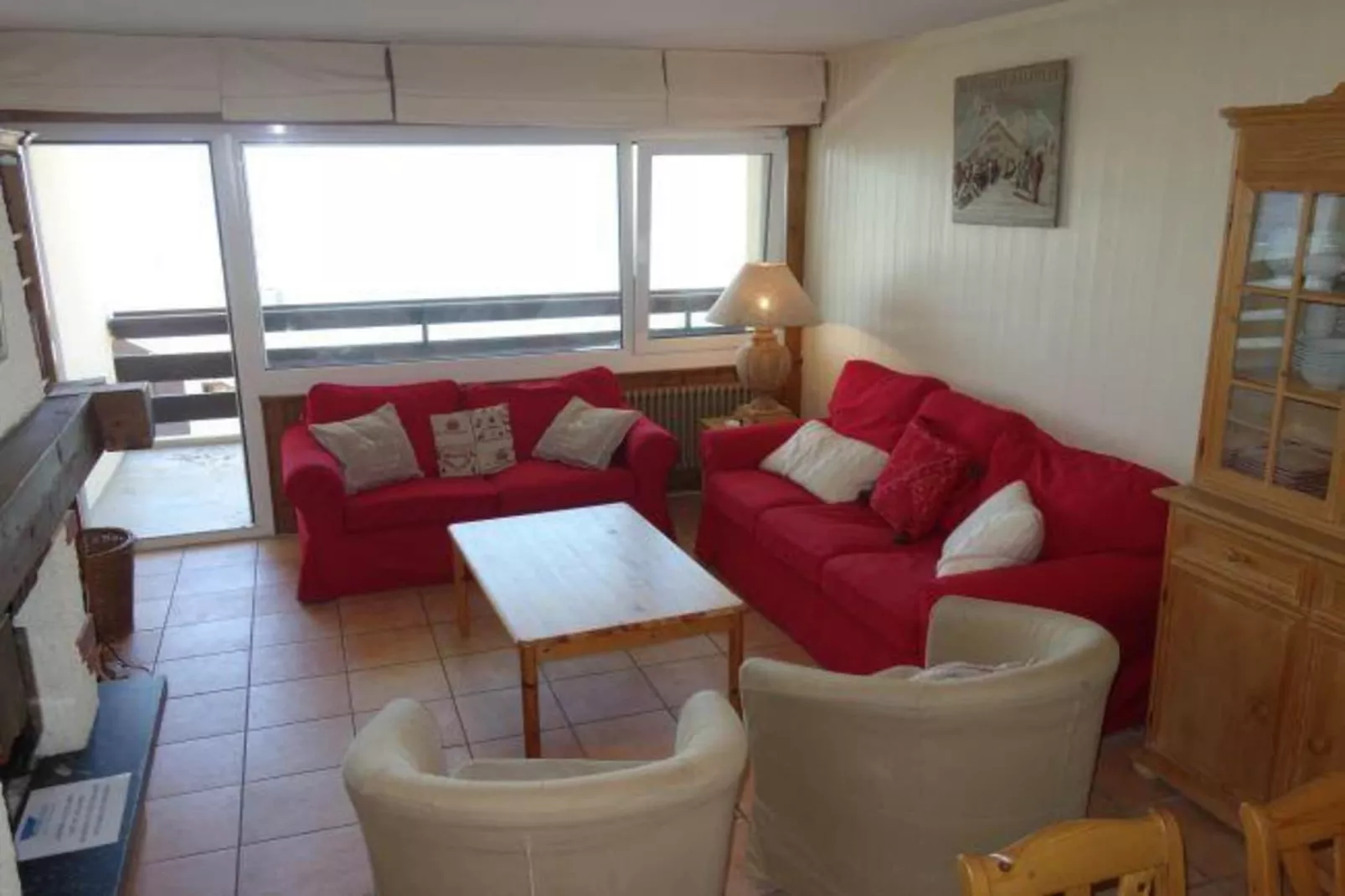 Ski-in Ski-out - Les Mayens MA 022 - LUXURY apart-Living room