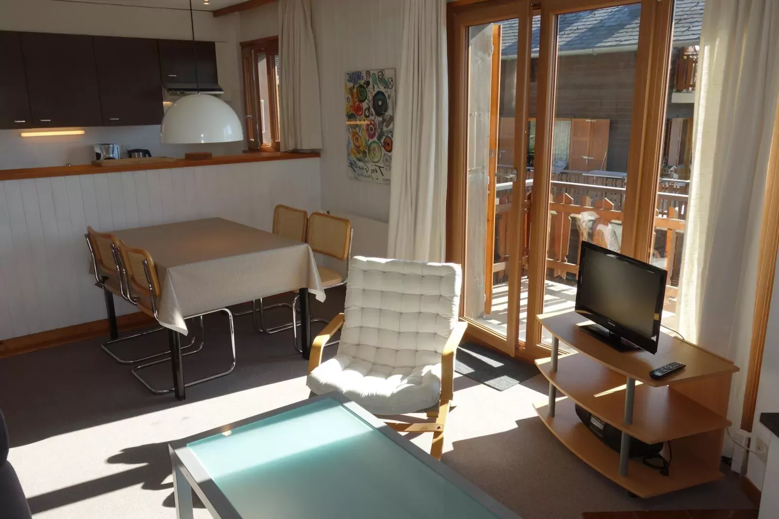 Mélèzes K 020 - SKI & NATURE apartment 4 pers-Living room