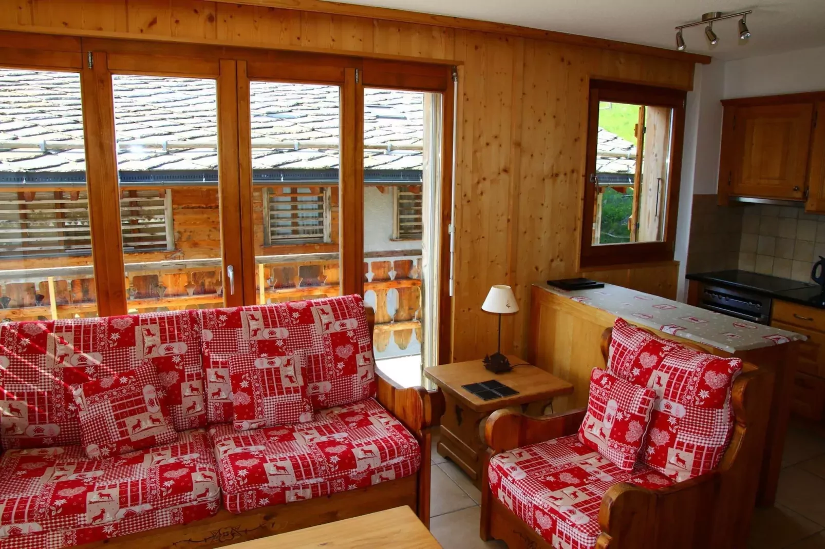 Balcons du Soleil Y3 322 -QUIET apartment 4 pers-Wohnzimmer