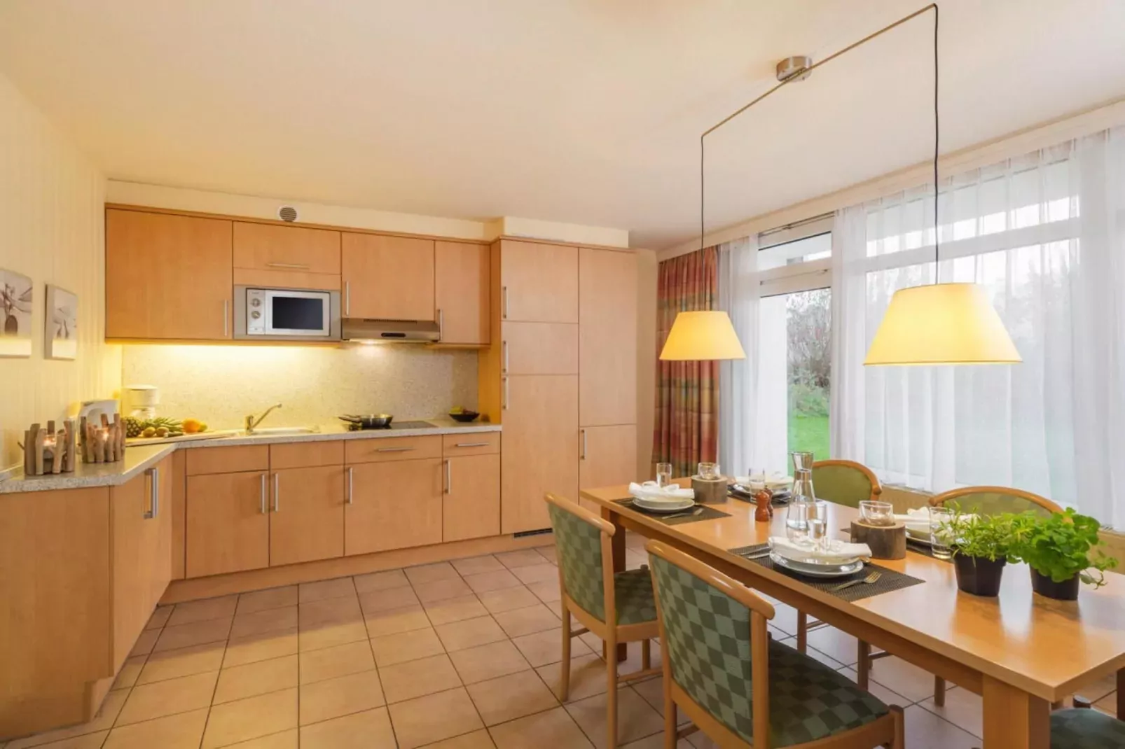 Gartenapartment-Dining room