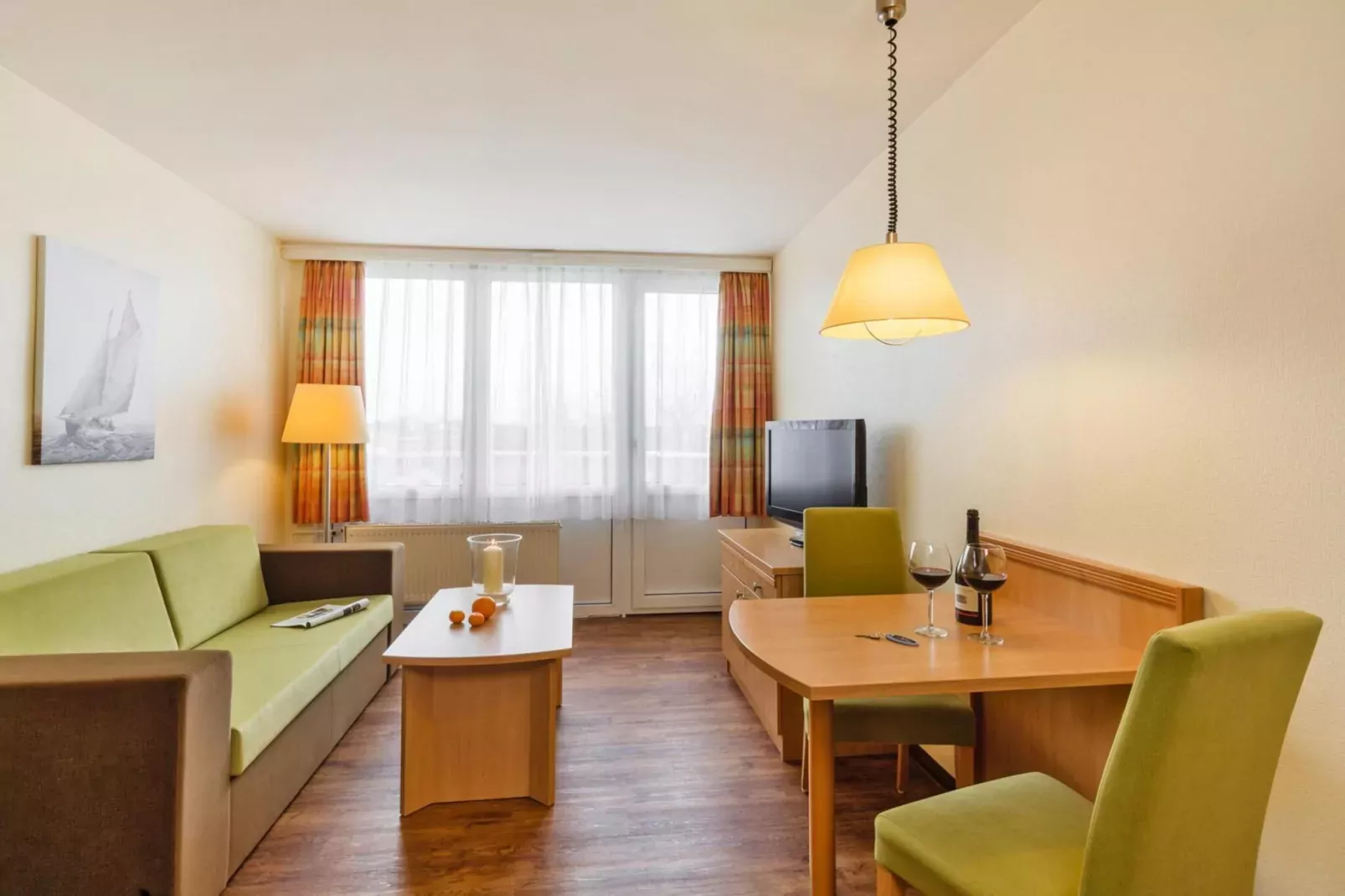 2-Zimmer-Appartement "Am Park"-Living room