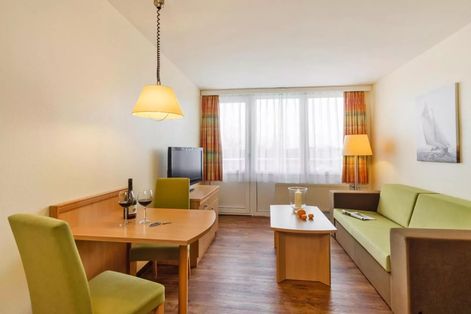 2-Zimmer-Appartement "Am Park"-Living room