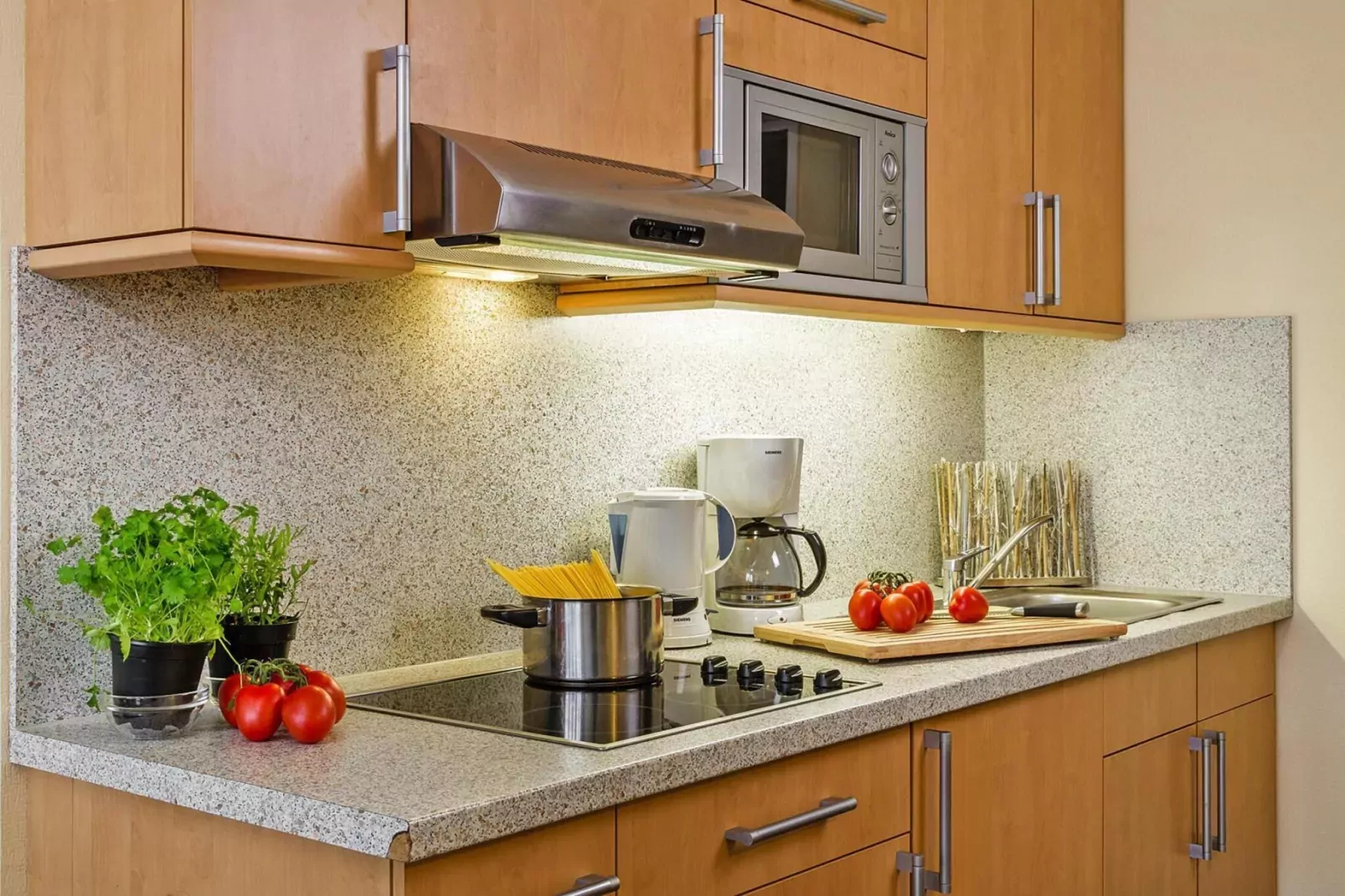 2-Zimmer-Appartement "Am Park"-Kitchen