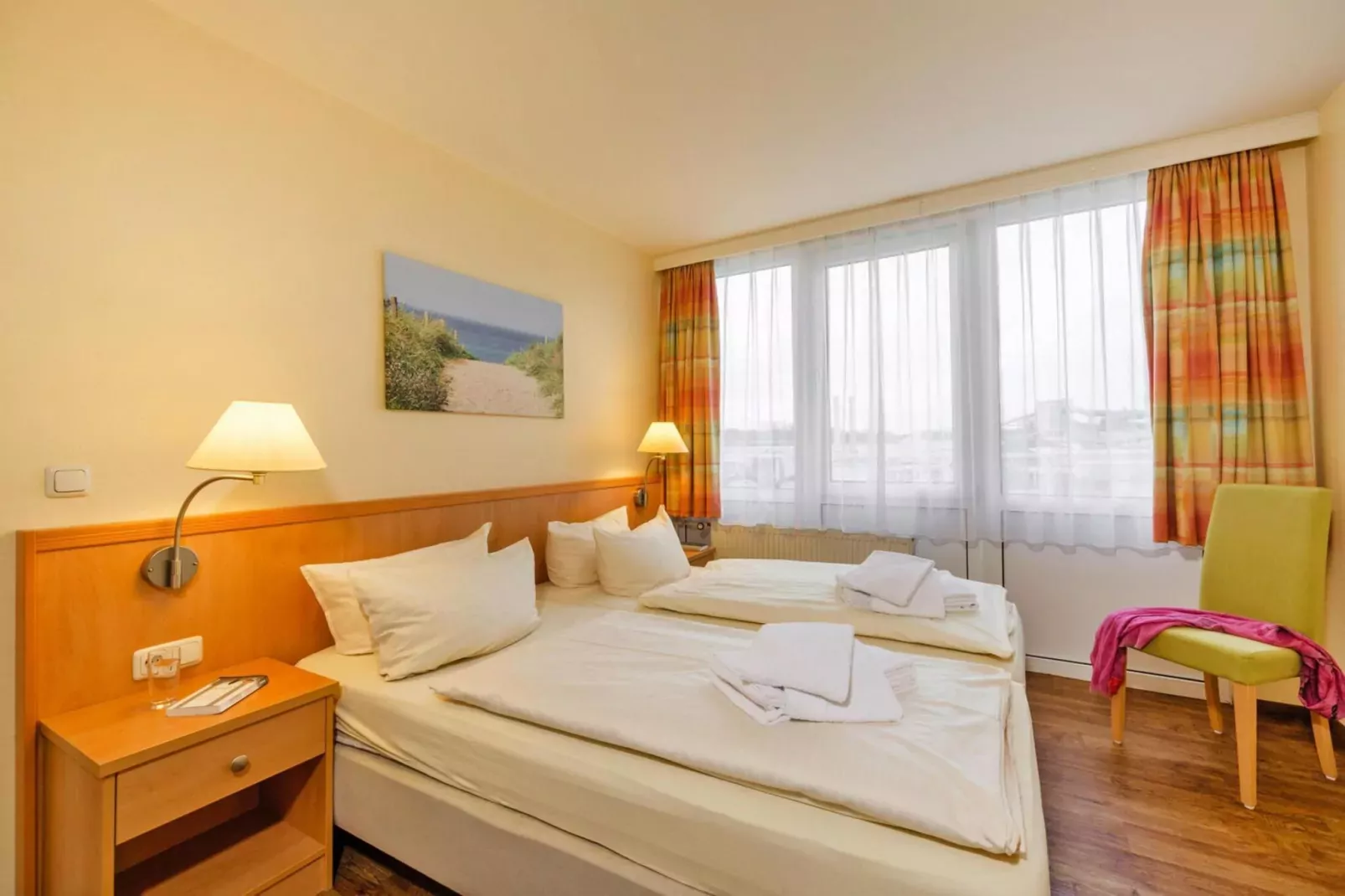 2-Zimmer-Appartement "Am Park"-Bedroom