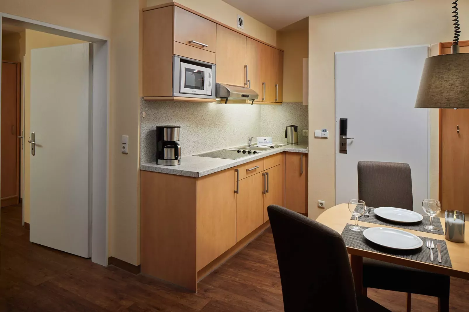 2-Zimmer-Appartement "Am Park"-Kitchen