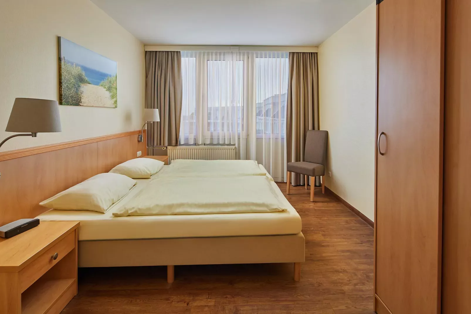 2-Zimmer-Appartement "Am Park"-Bedroom