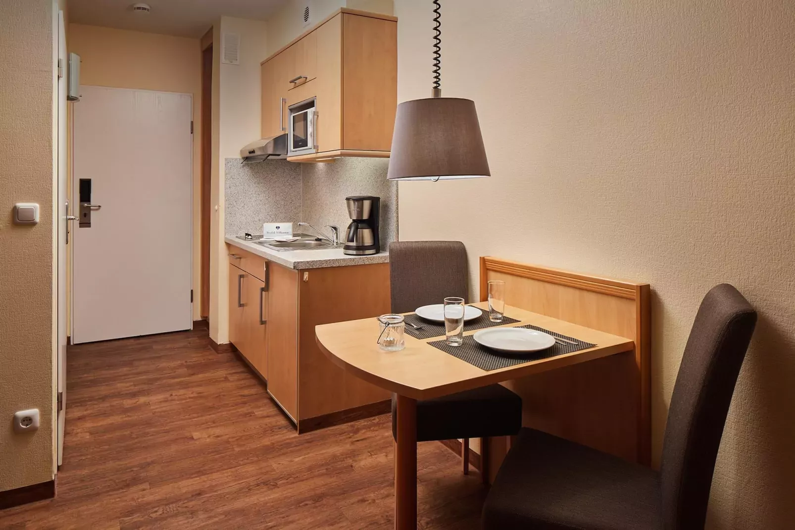 1-Zimmer-Apartement "Am Park"-Kitchen