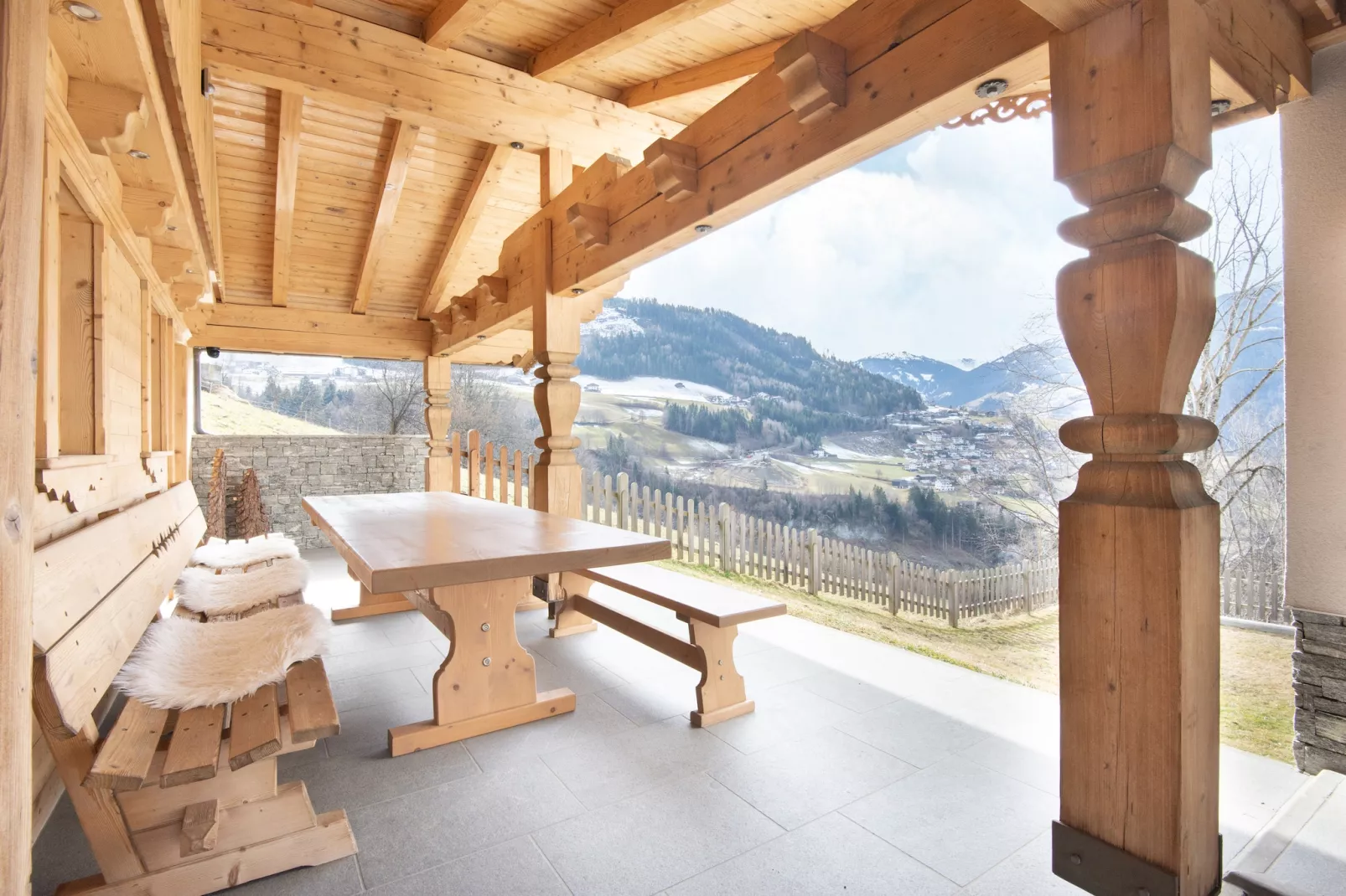 Chalet Schiestl - 10 Personen-Terrace balcony