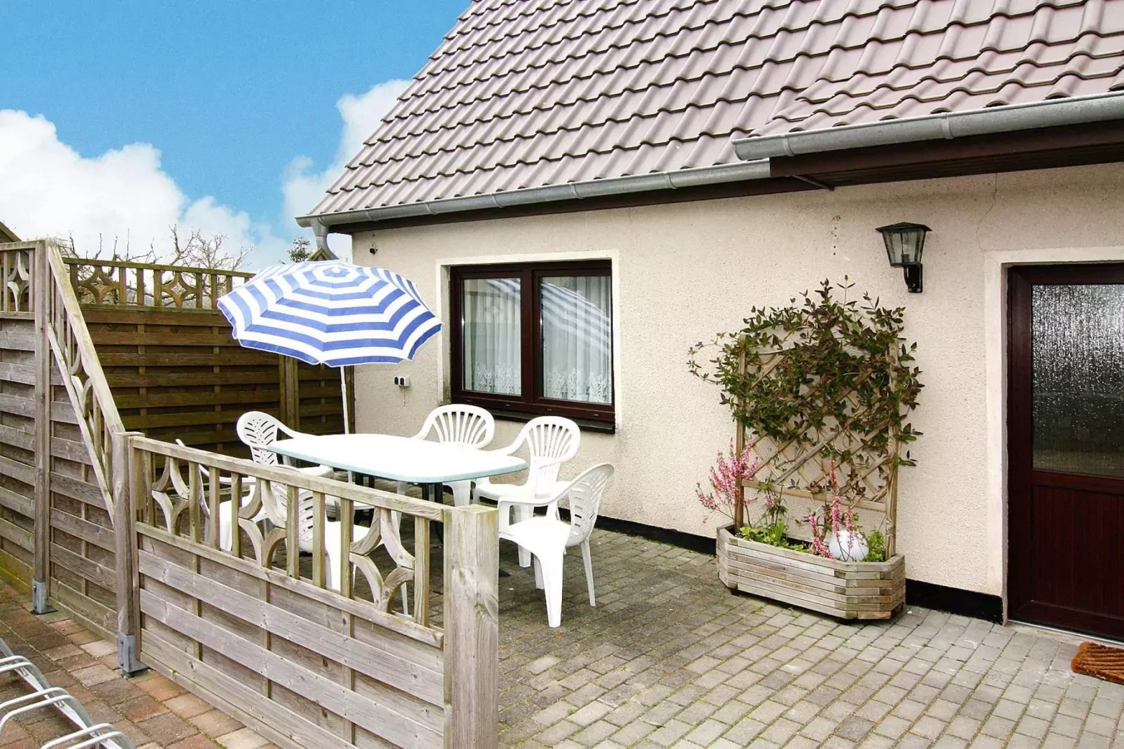 Ferienhaus Teßmannsdorf-Balcon-terrasse