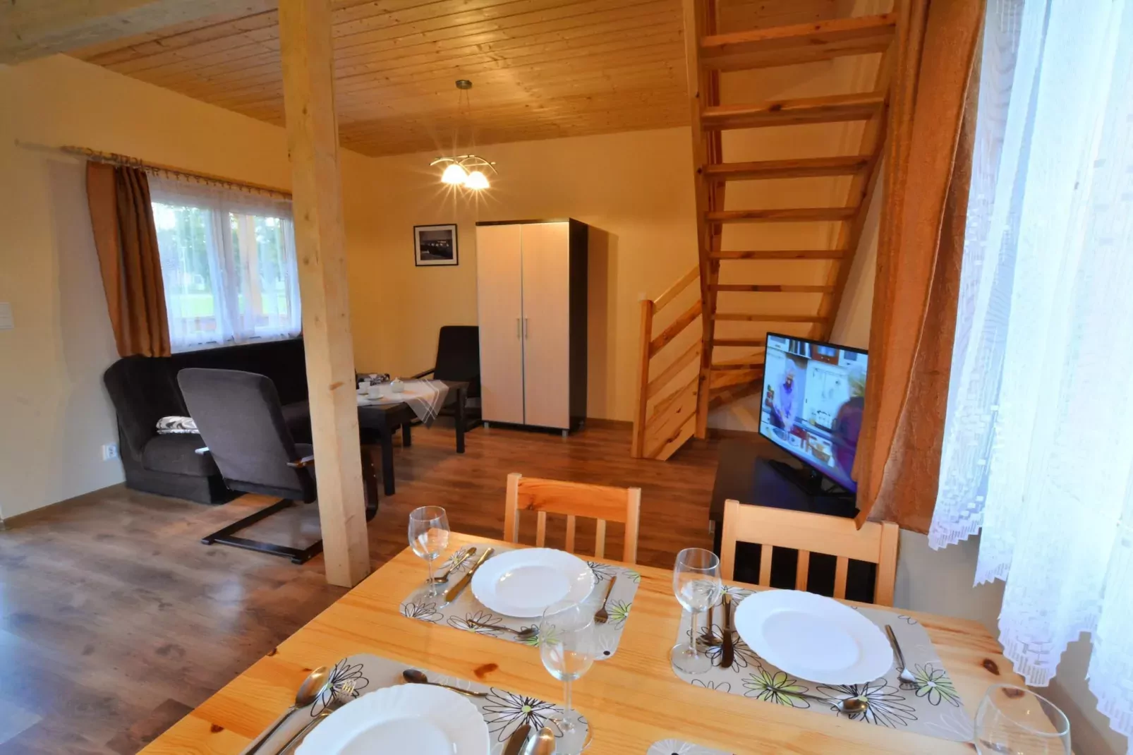 Domki Letniskowe dla 2 osób Ustronie Morskie-Dining room