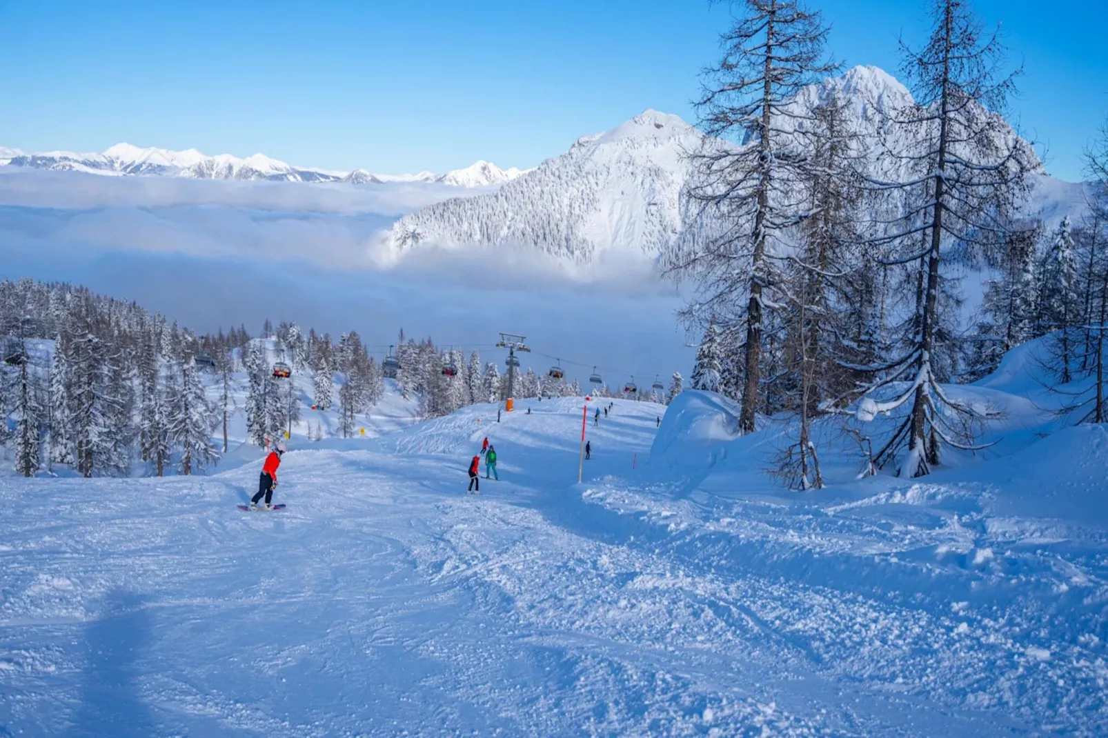 Resort Pressegger See 3-Area winter 20km
