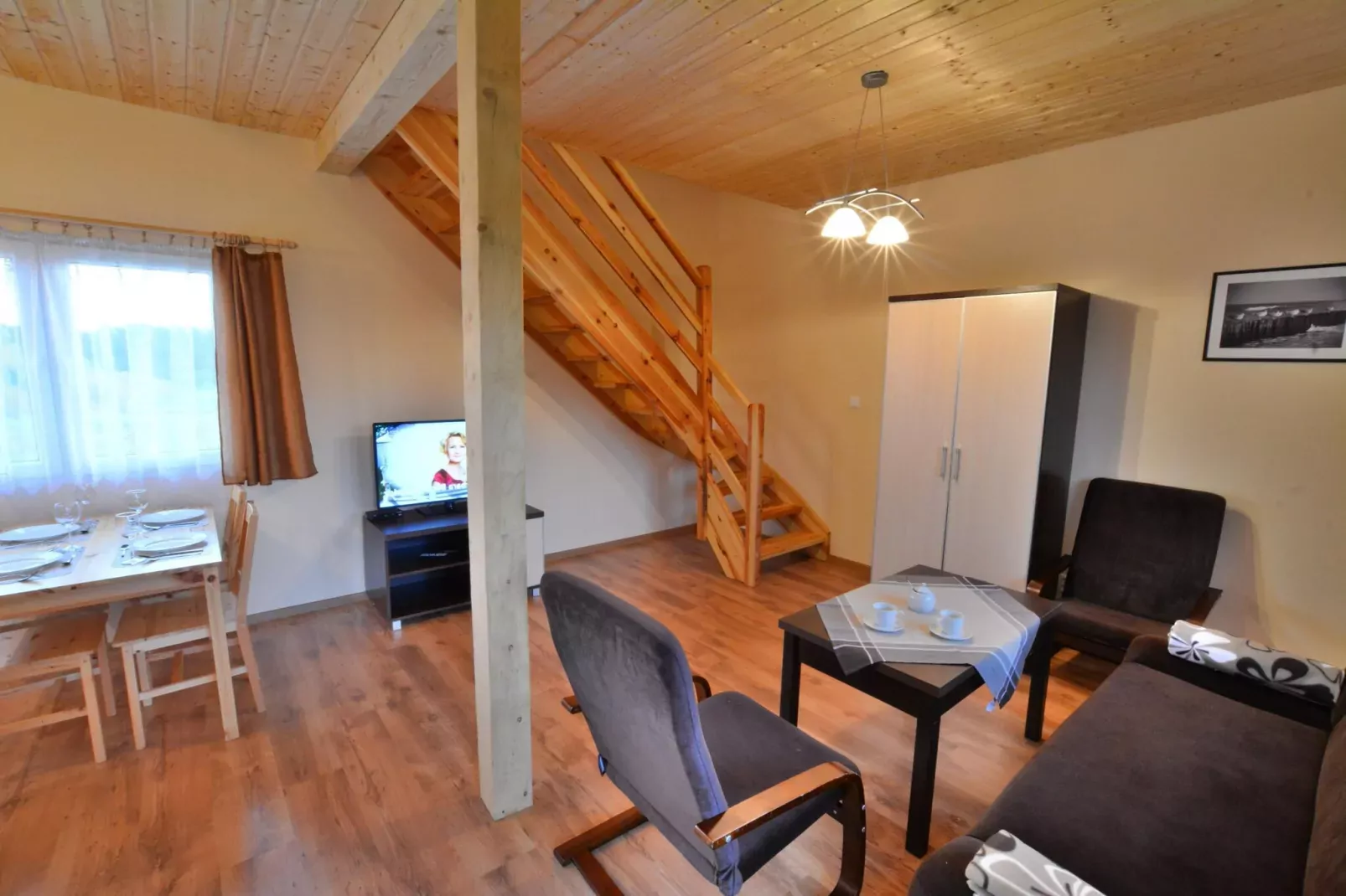 Domki Letniskowe dla 3 osób Ustronie Morskie-Living room