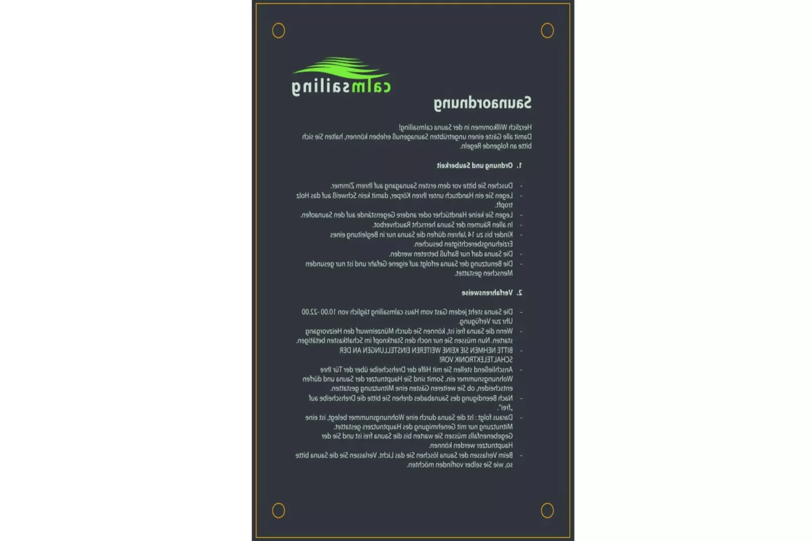 App 15 ohne Meerblick 1 OG-Facilities