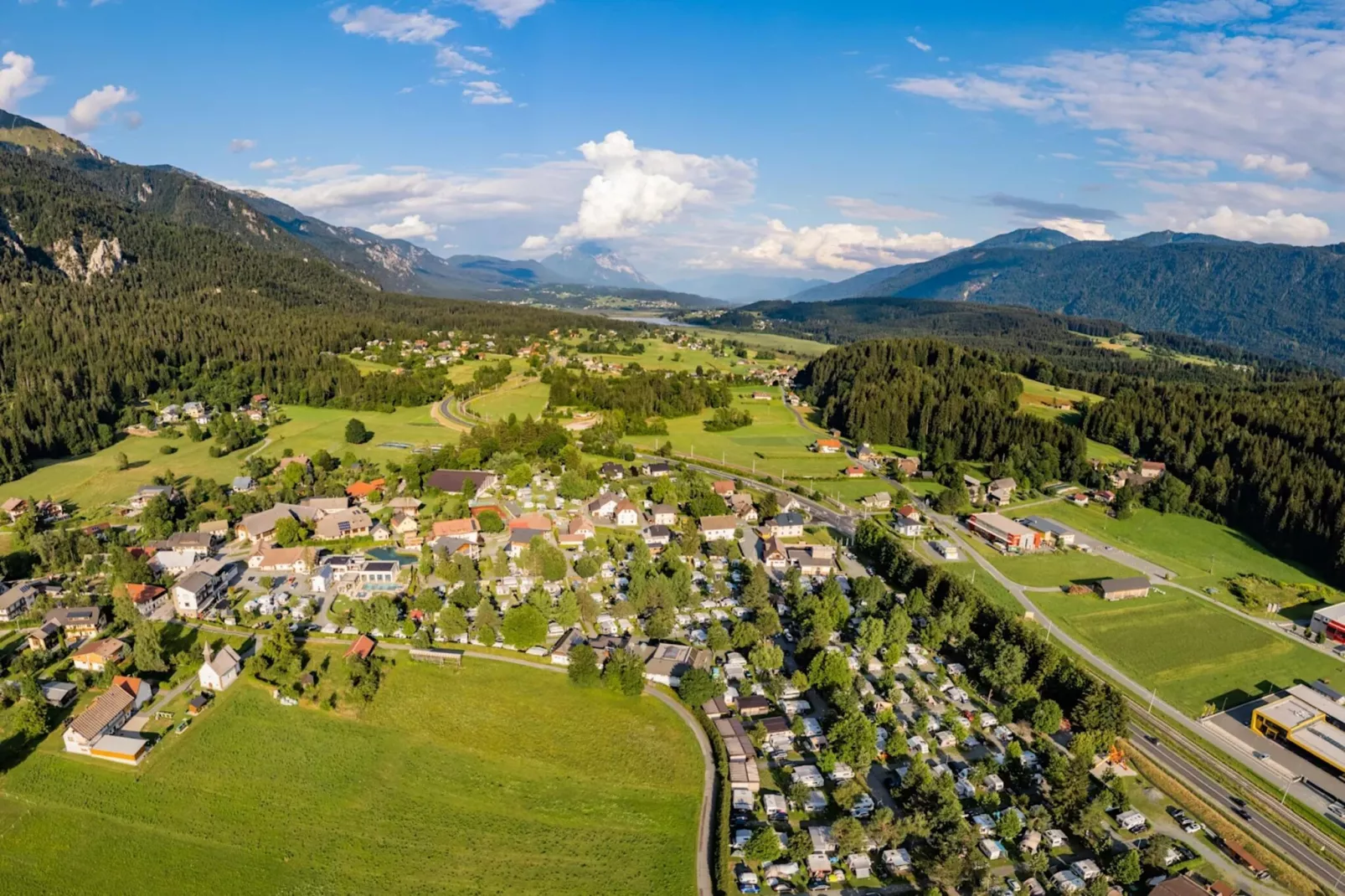 Resort Hermagor-Nassfeld 4-Areas summer 1km