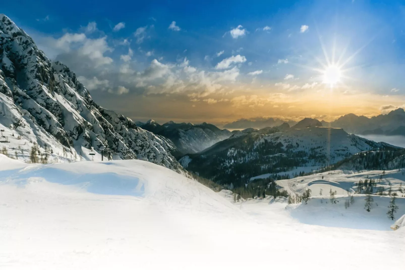 Resort Hermagor-Nassfeld 4-Area winter 20km