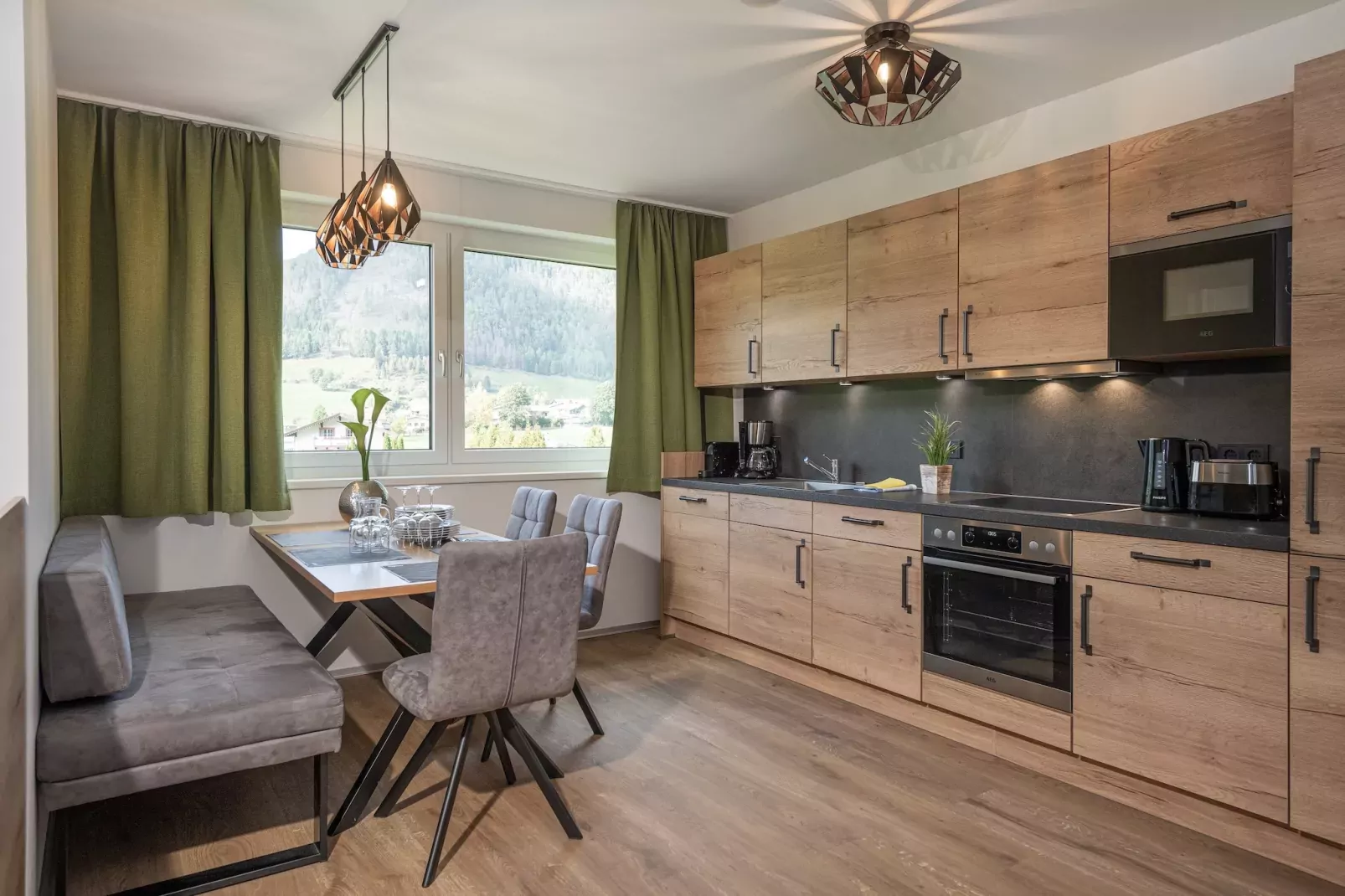 Apartment Alpine Classic-Kitchen