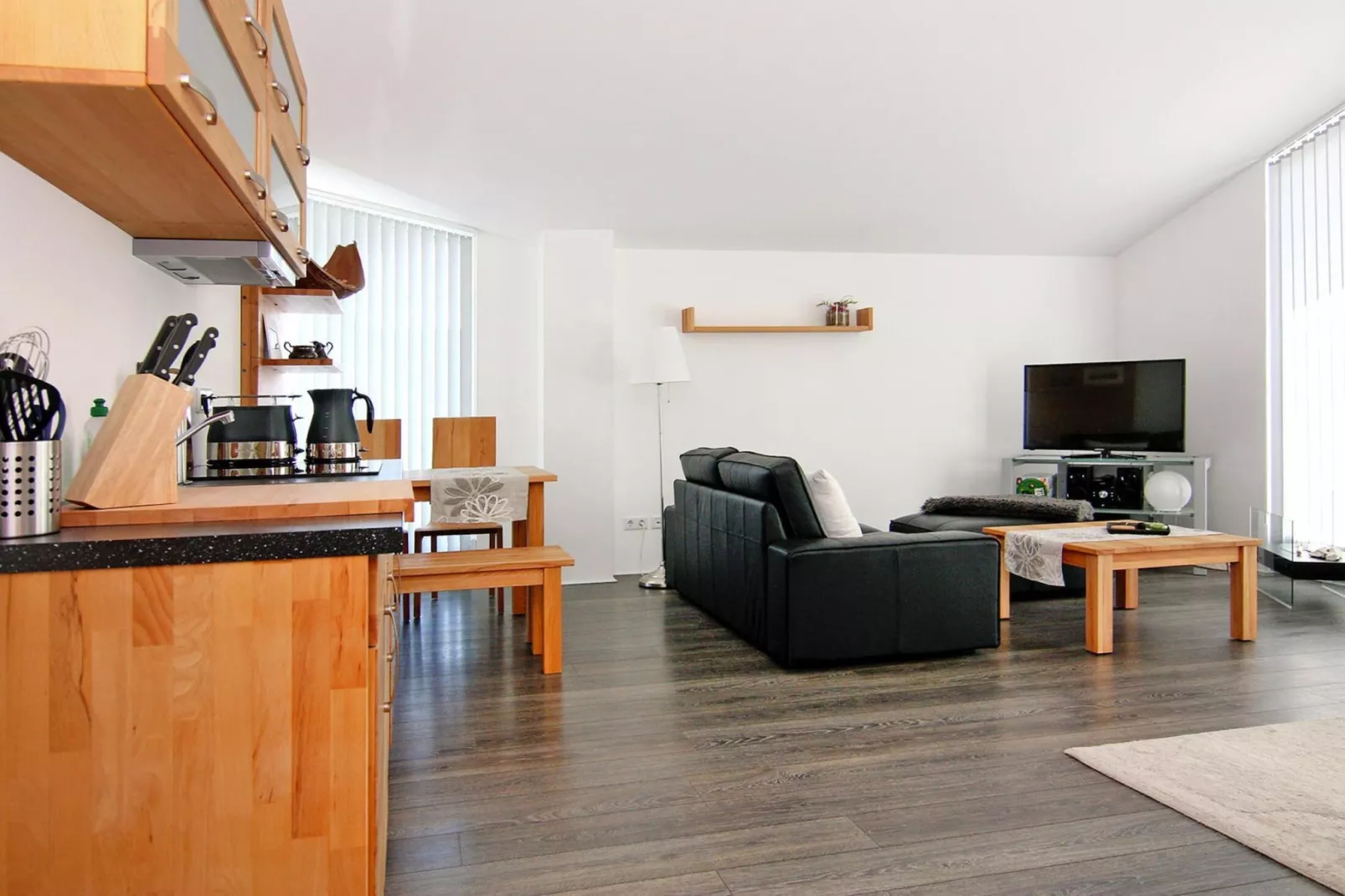 Studio 22 mit Meerblick im DG-Wohnzimmer
