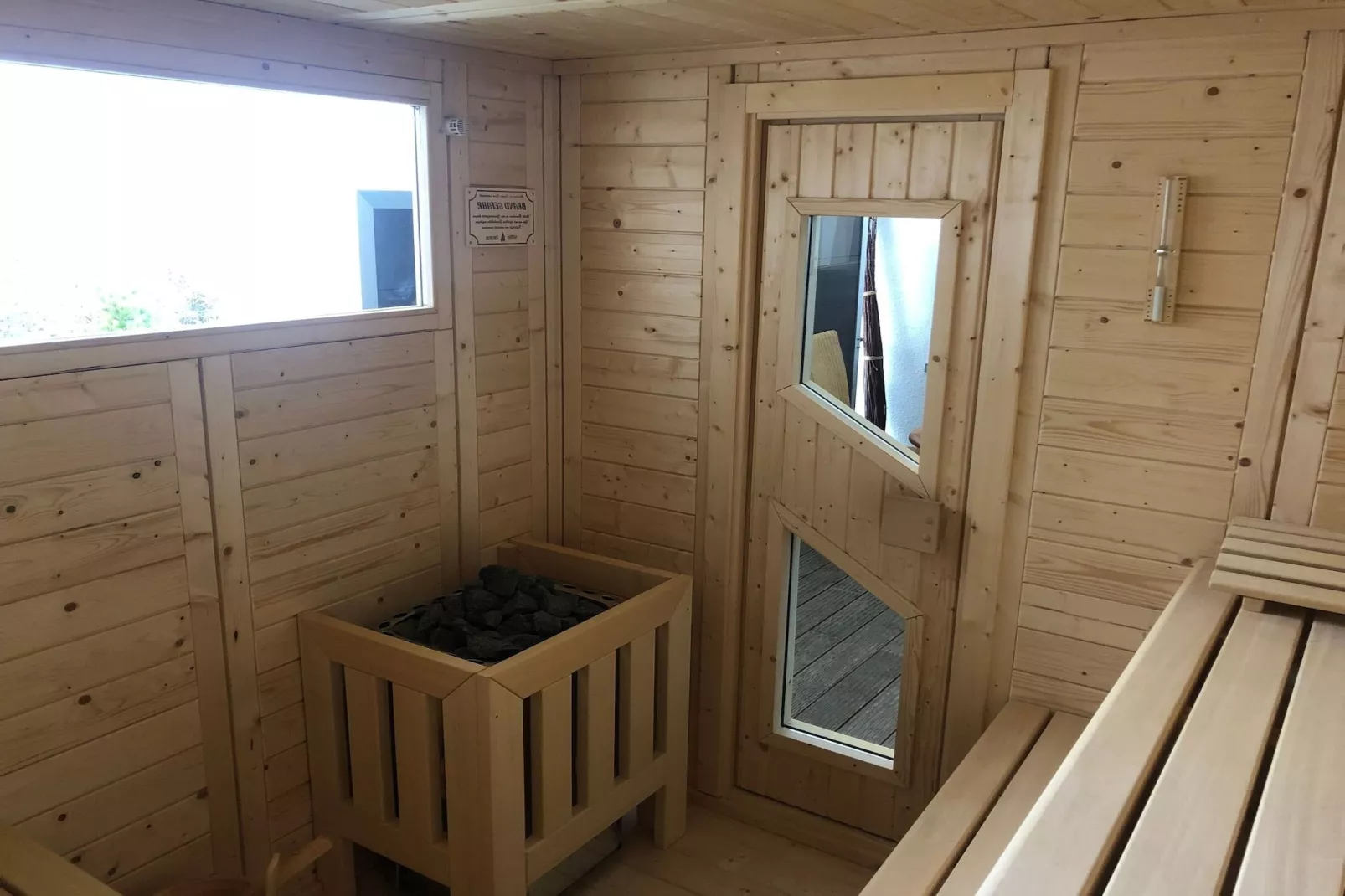 Studio 22 mit Meerblick im DG-Sauna