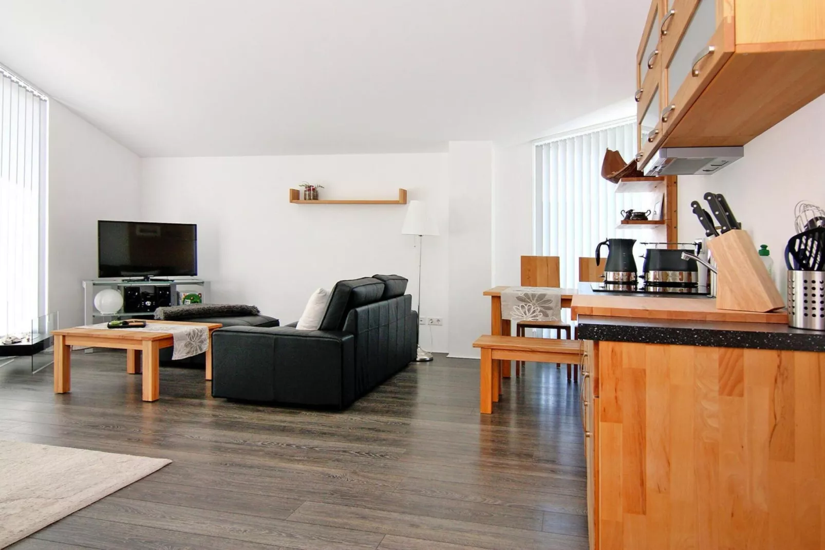 Studio 22 mit Meerblick im DG-Schlafzimmer