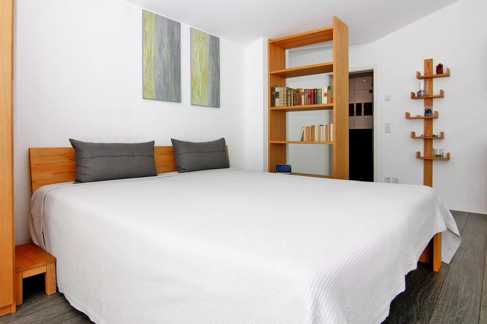 Studio 22 mit Meerblick im DG-Schlafzimmer