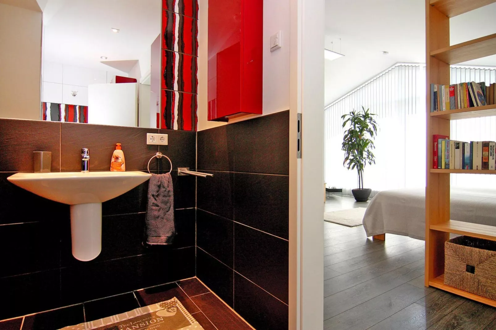 Studio 22 mit Meerblick im DG-Schlafzimmer