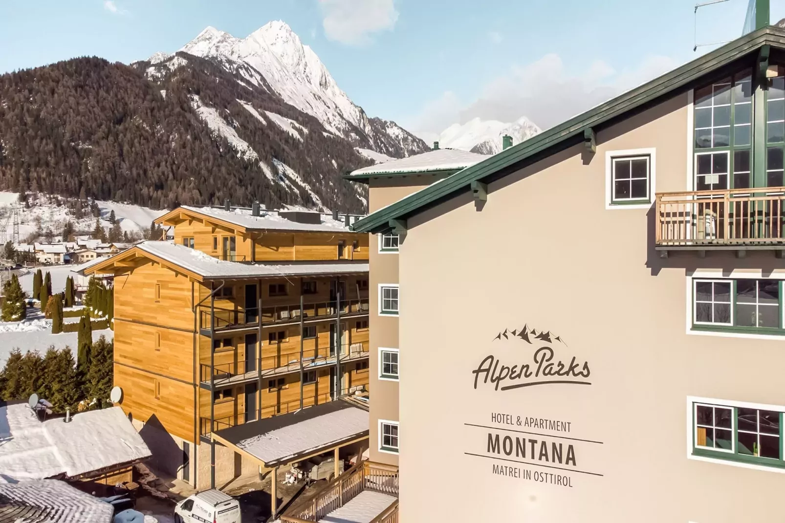 Apartment Alpine Superior-Exterior winter