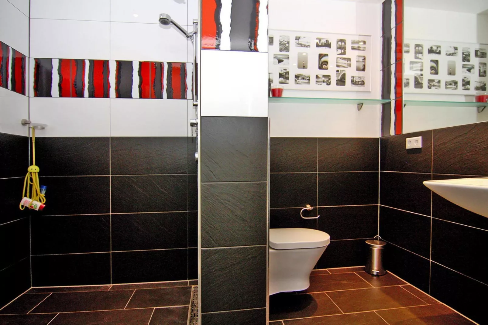 Studio 22 mit Meerblick im DG-Badezimmer