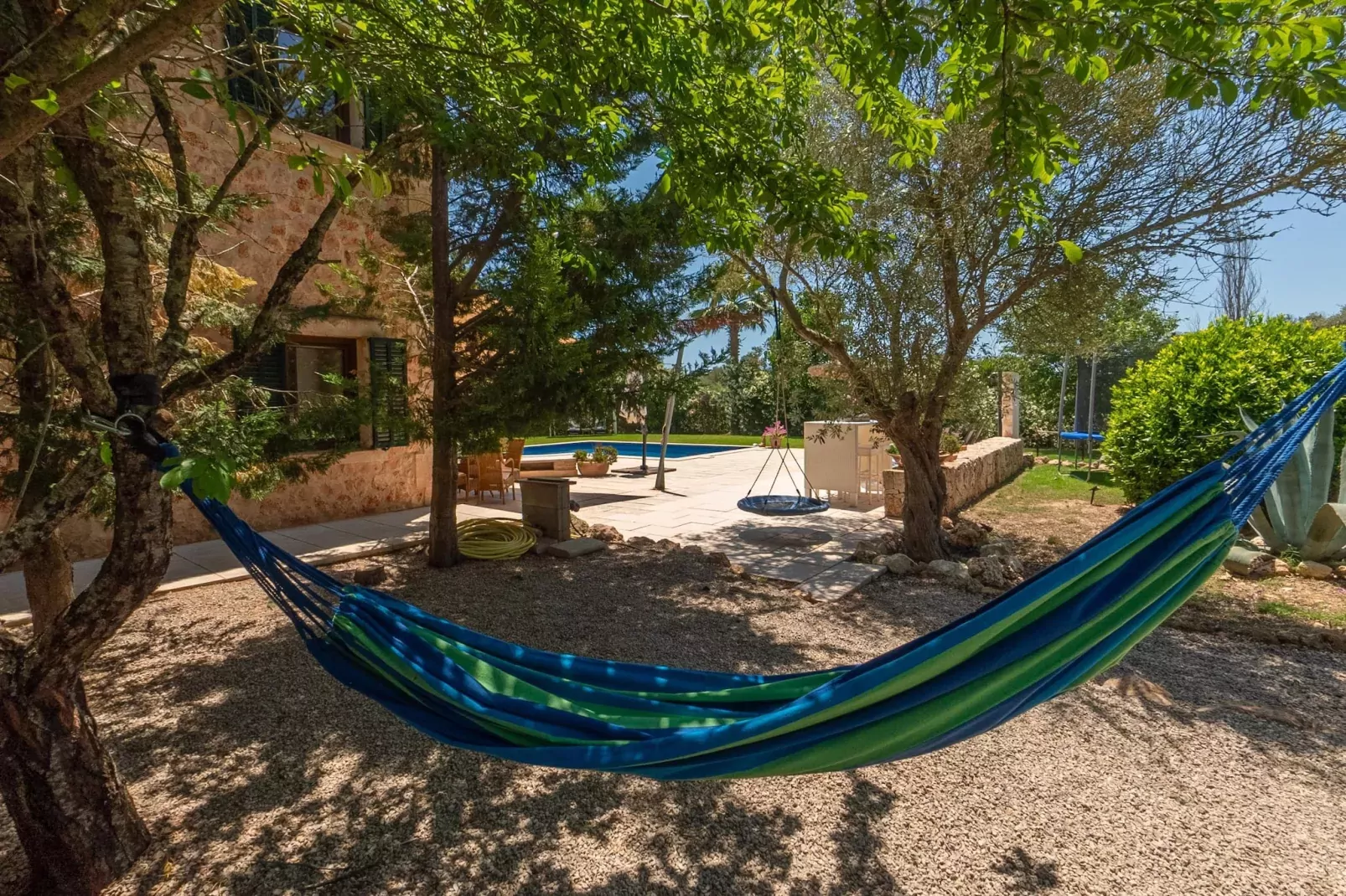 Finca Kiana-Gardens summer