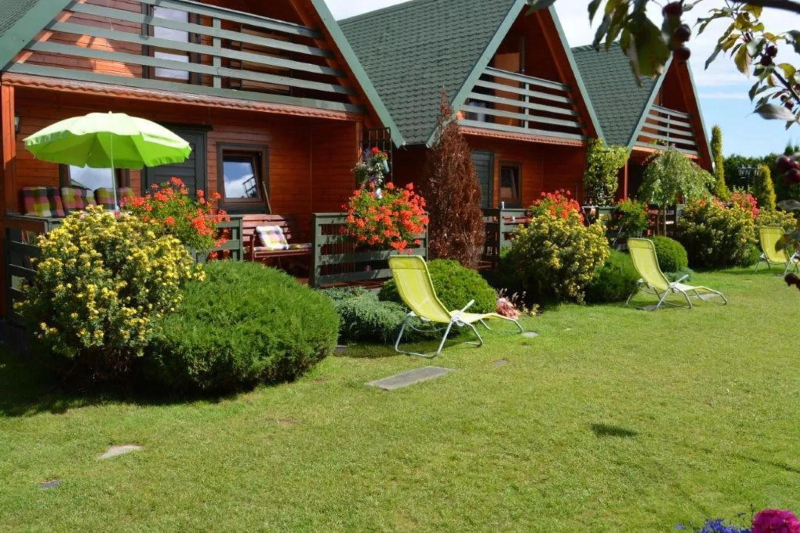 Domki letniskowe dla 6 osób Sarbinowo-Gardens summer