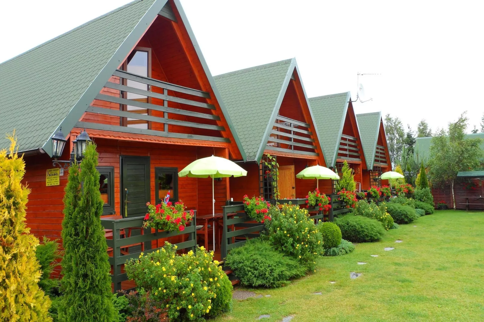 Domki letniskowe dla 6 osób Sarbinowo-Exterior summer
