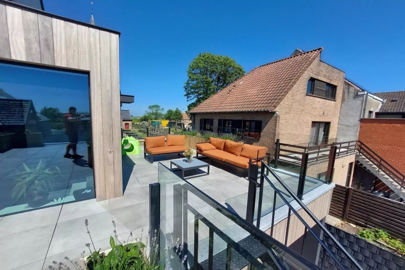 D’Ereplatse Bed and Breakfast-Aussicht Sommer