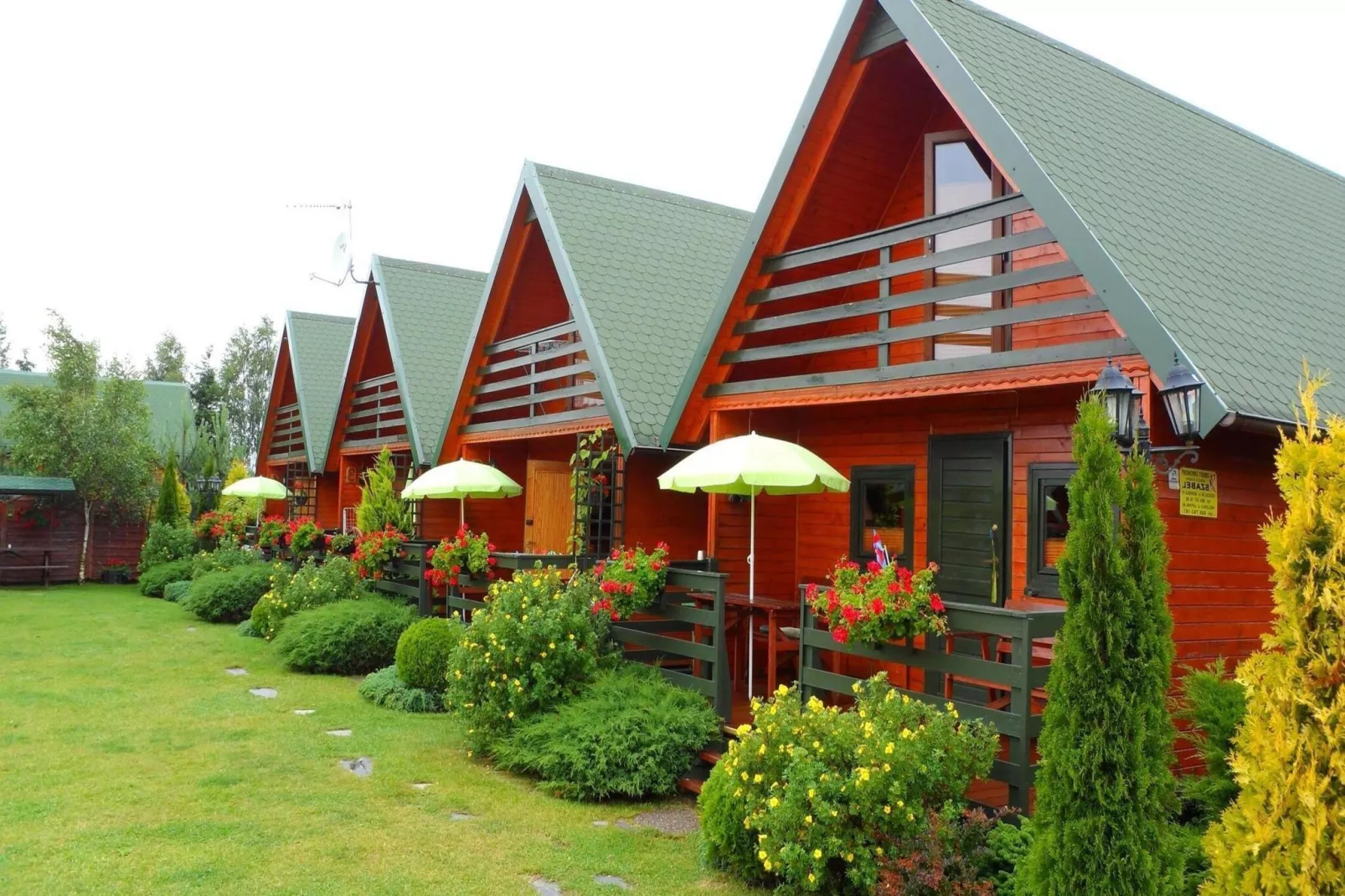 Domki letniskowe dla 7 osób Sarbinowo-Exterior summer