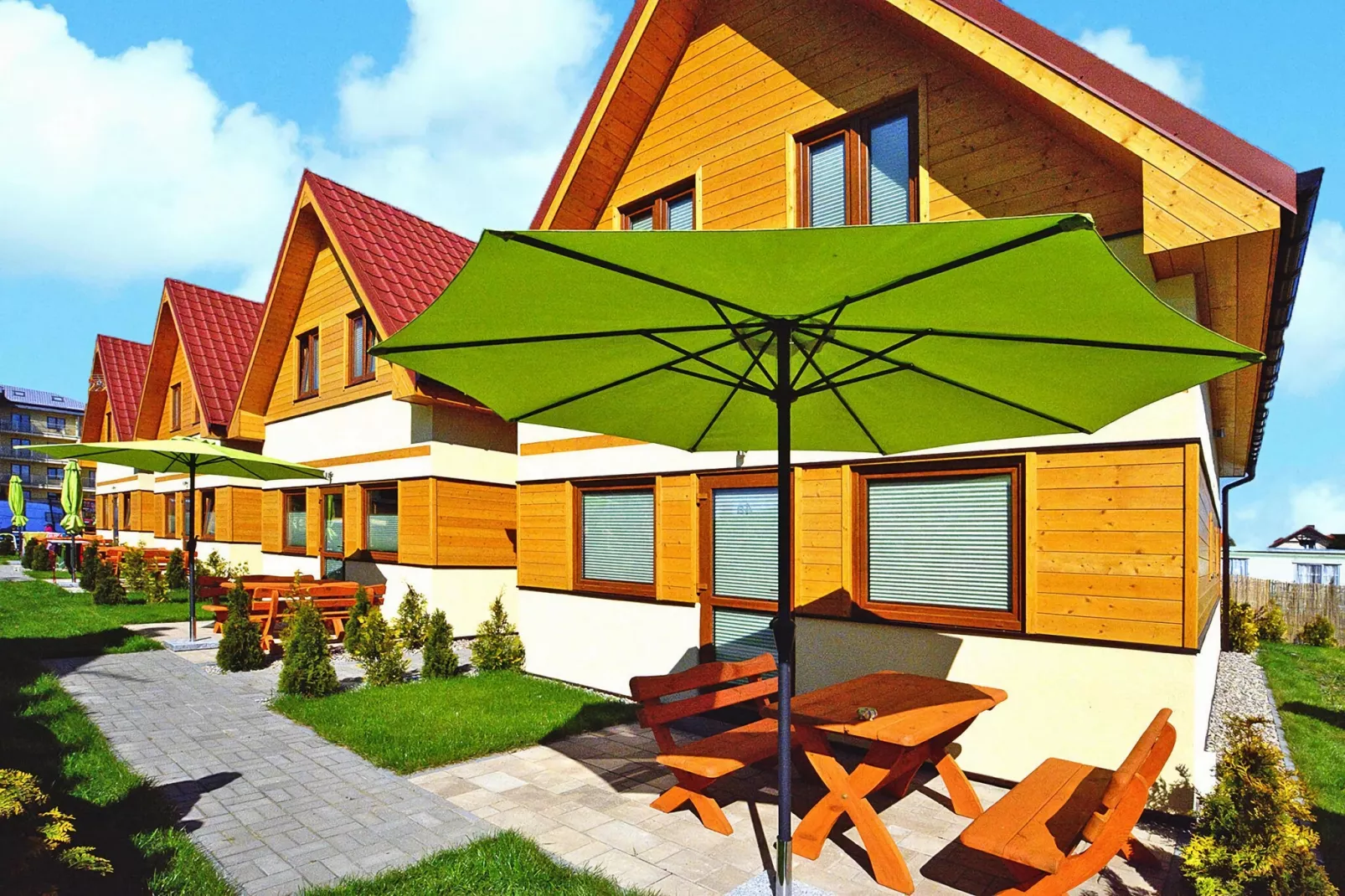 Domki wakacyjne dla 7 osób Sarbinowo-Exterior summer
