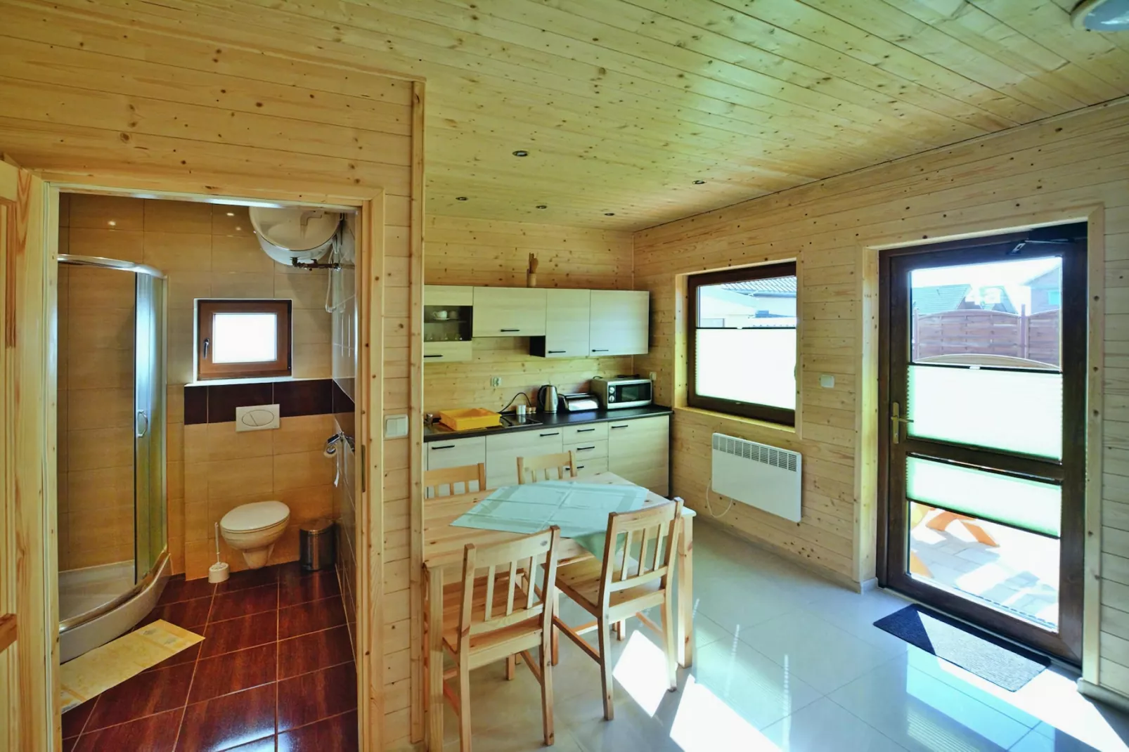 Domki wakacyjne dla 7 osób Sarbinowo-Dining room