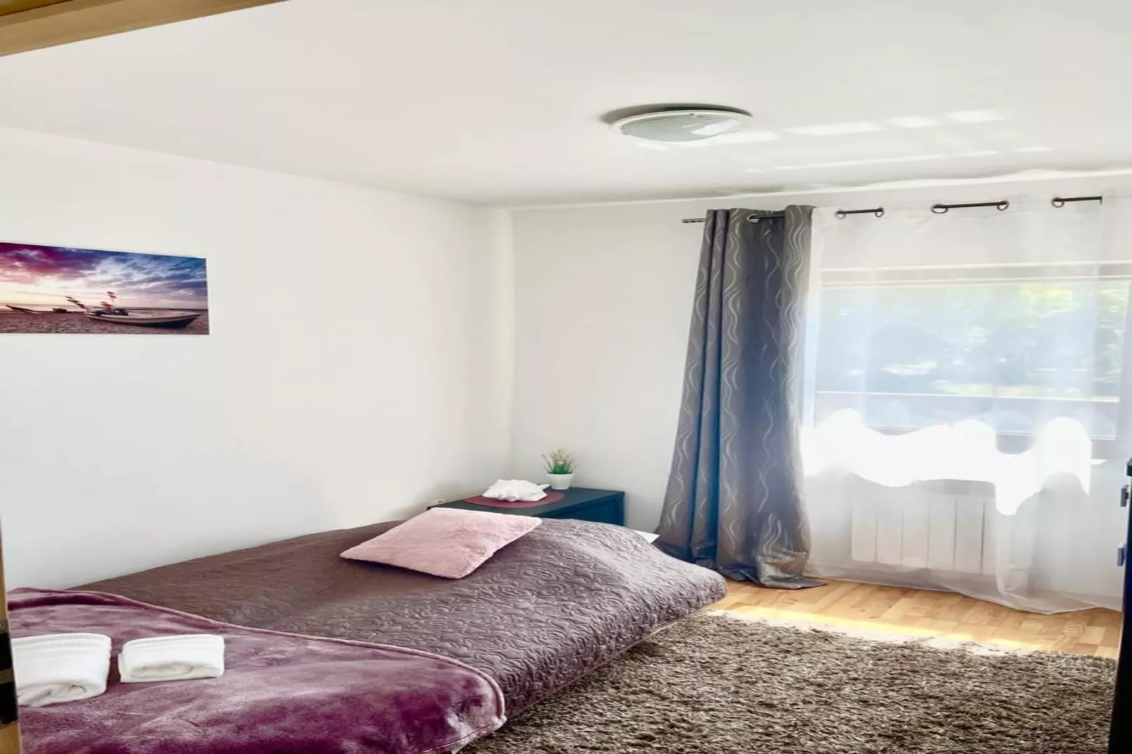 Holiday spacious modern flat in Dabrowa-Chambre