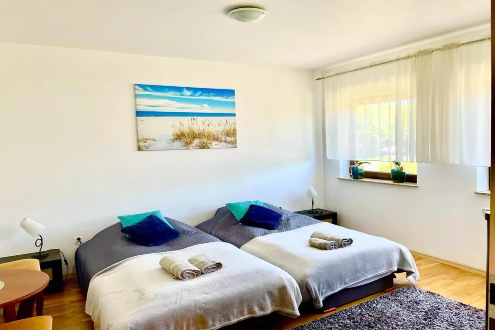 Holiday spacious modern flat in Dabrowa-Chambre