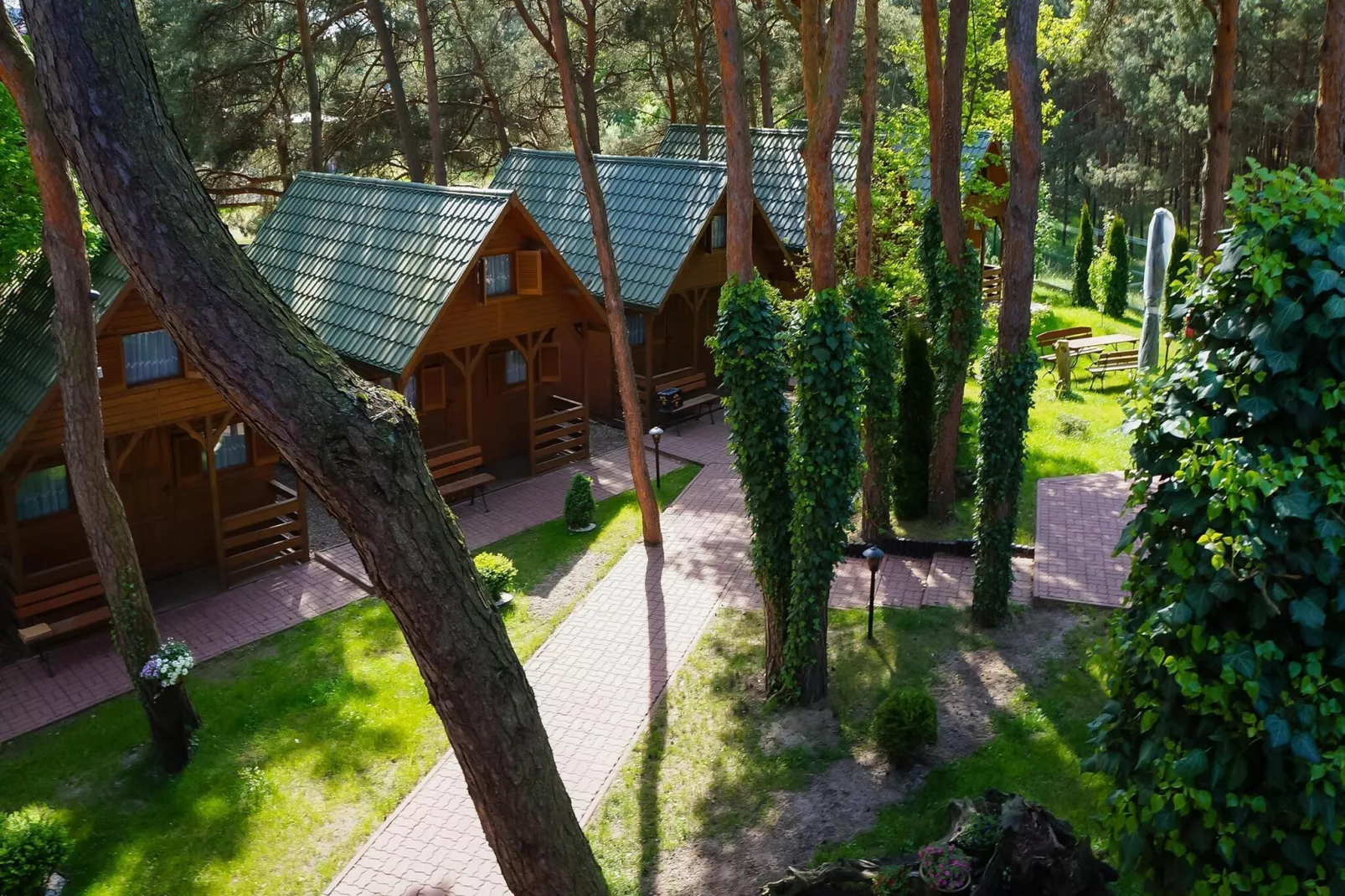 Domki wakacyjne Łazy-Exterior summer