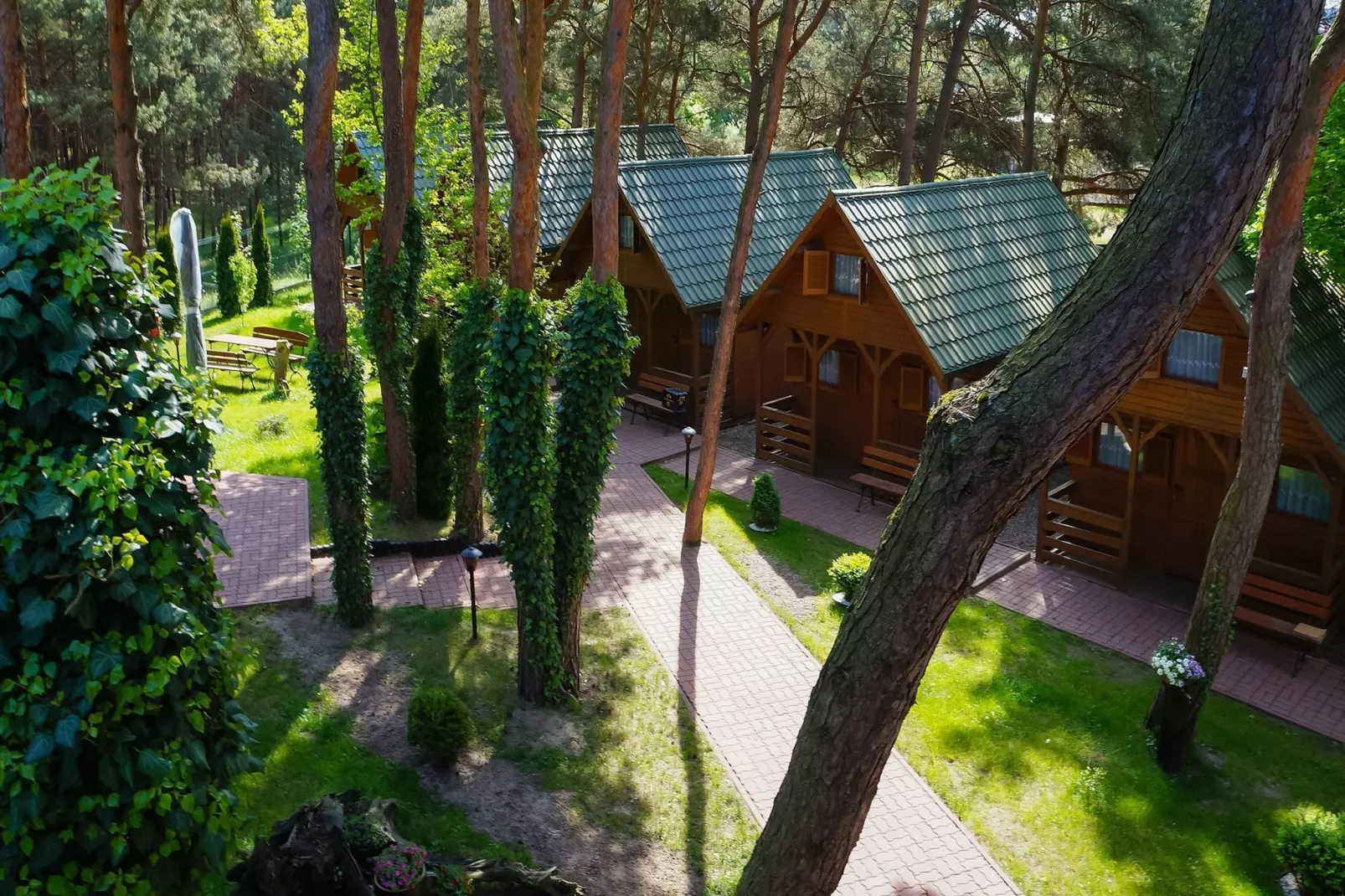 Domki wakacyjne Łazy-Exterior summer