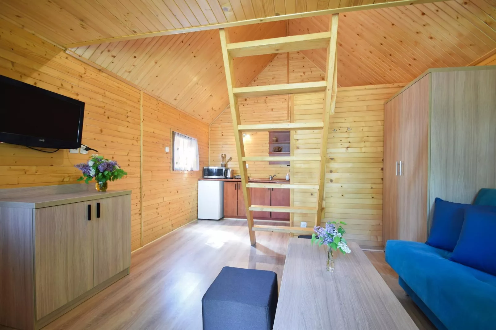 Domki wakacyjne Łazy-Living room
