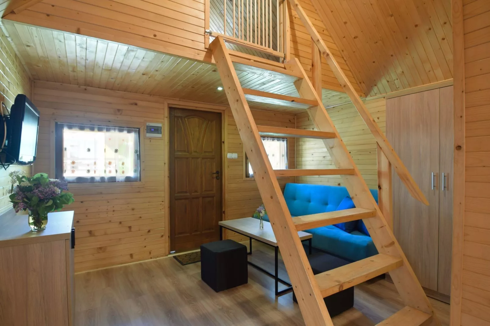 Domki wakacyjne Łazy-Living room