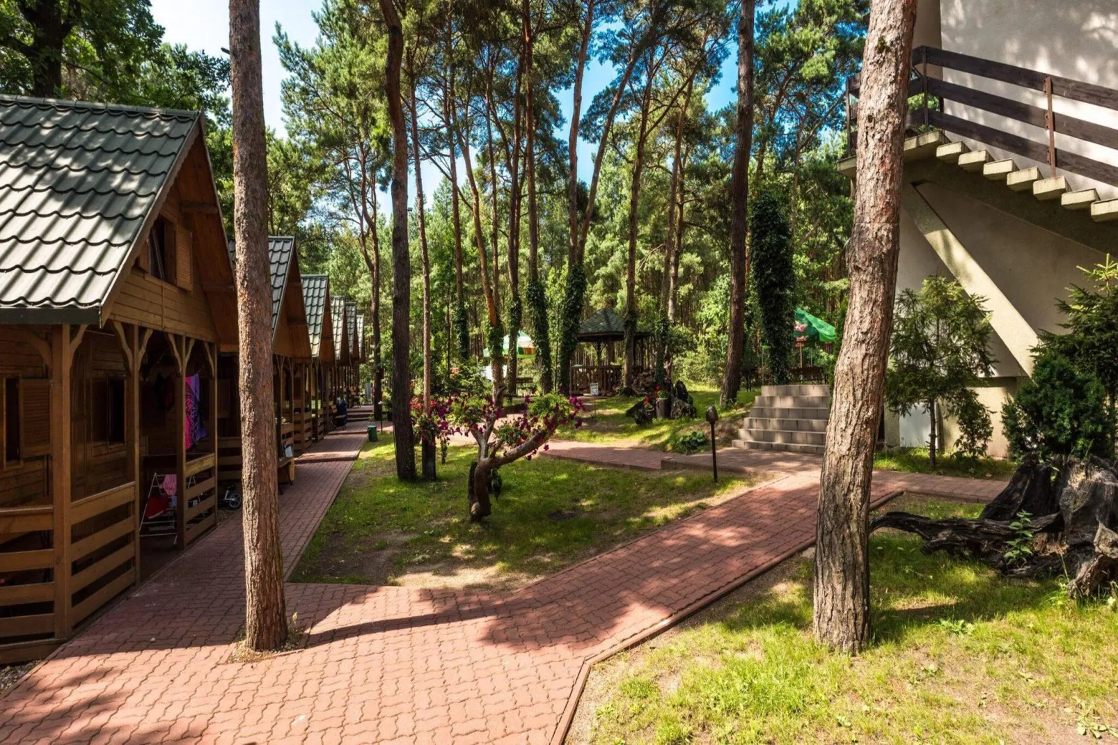 Domki wakacyjne Łazy-Exterior summer
