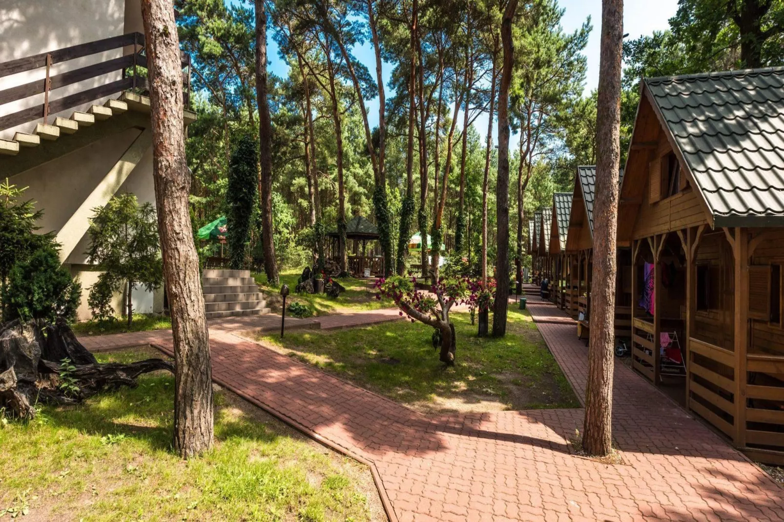 Domki wakacyjne Łazy-Exterior summer